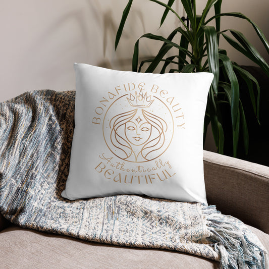 Bonafide Beauty Throw Pillow