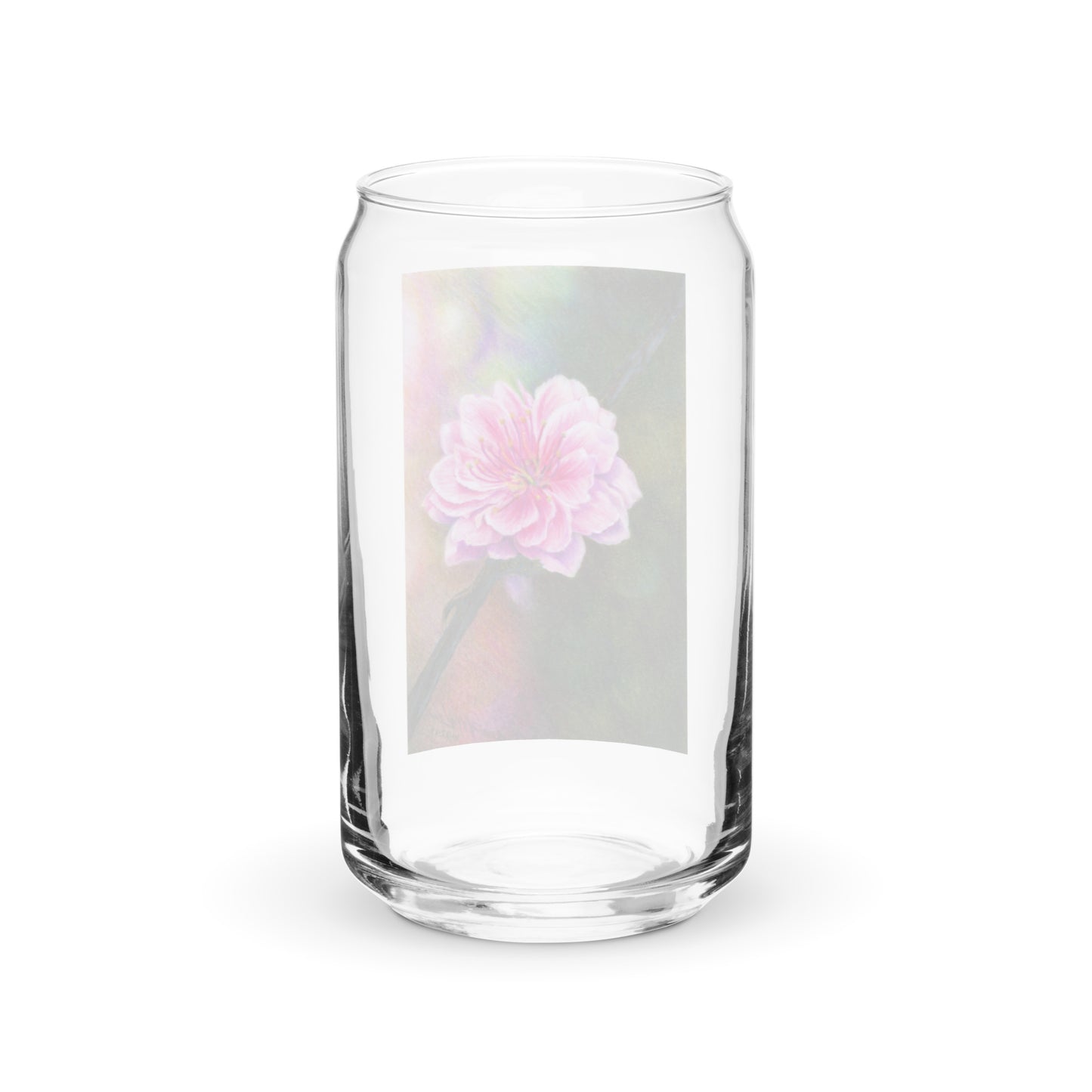 Cherry Blossom Dean McKee Original Can-shaped glass