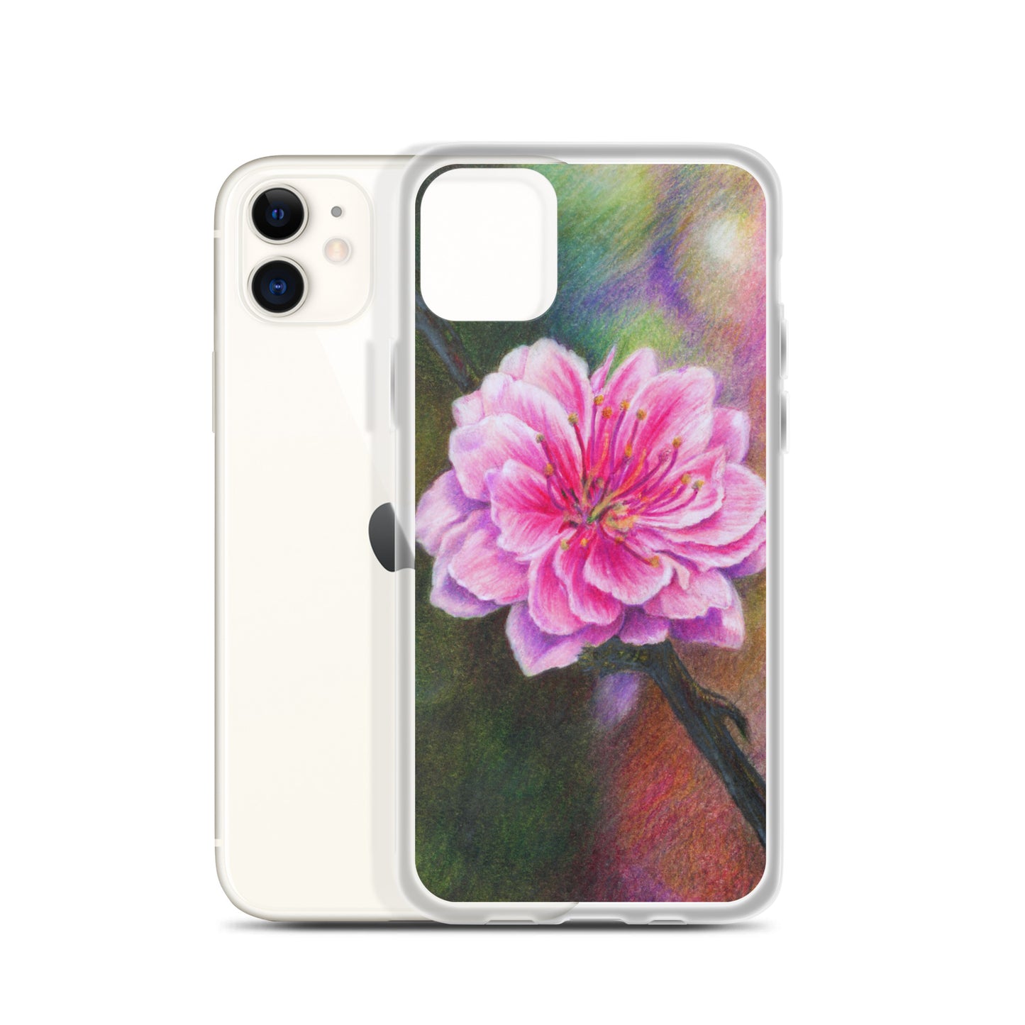 "Cherry Blossom" Dean McKee original Clear Case for iPhone®