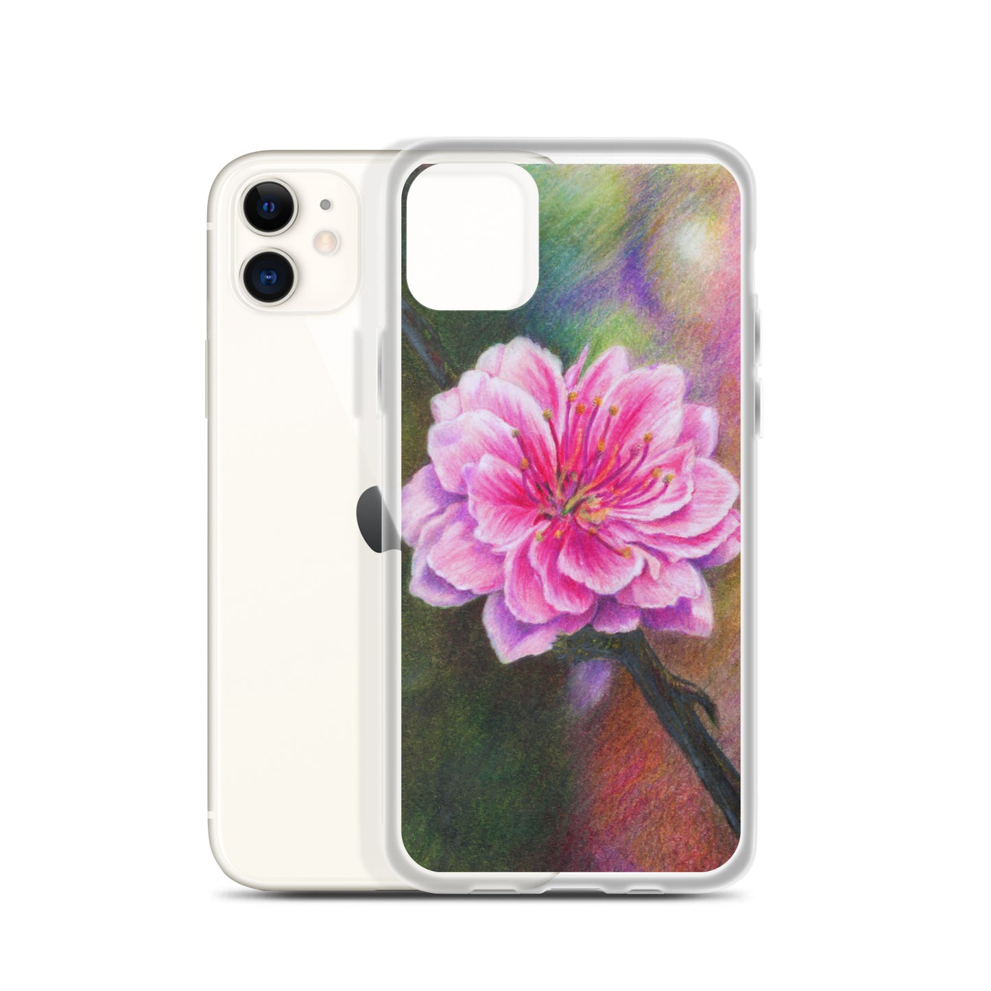 "Cherry Blossom" Dean McKee Original Clear Case for iPhone®