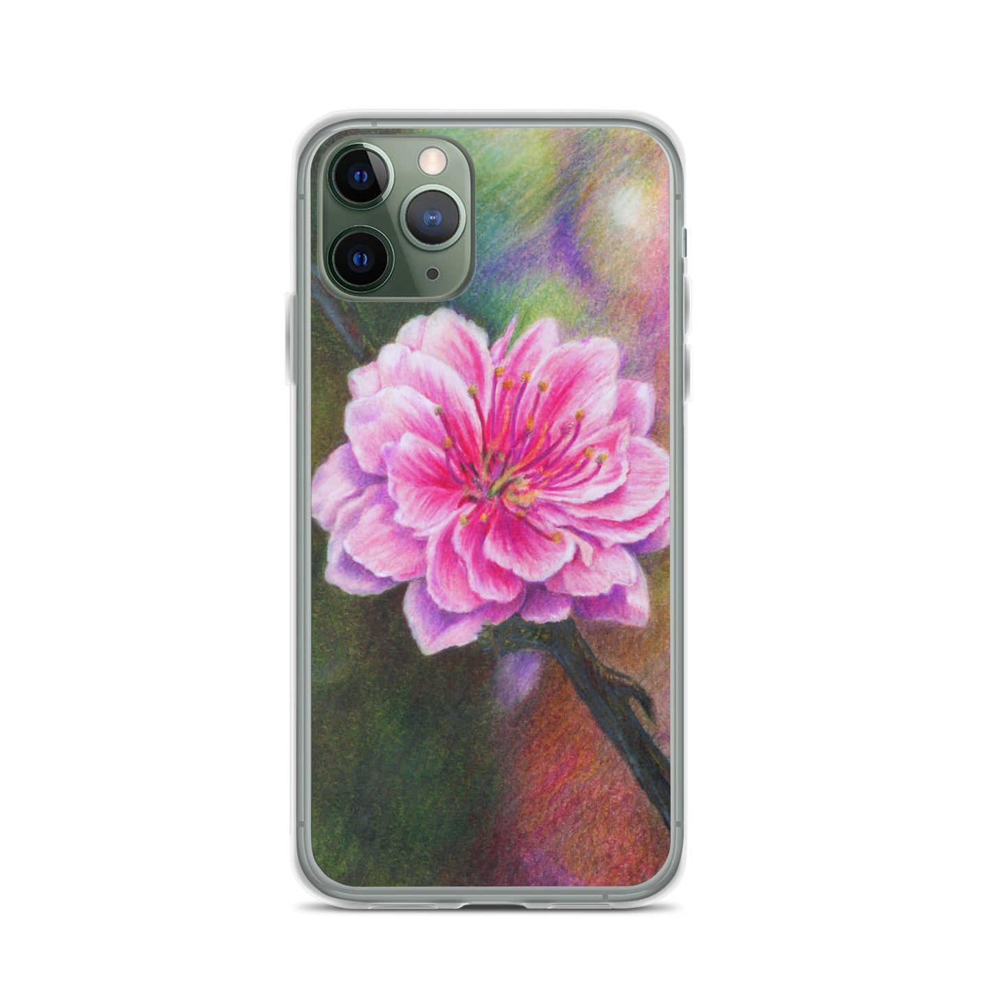 "Cherry Blossom" Dean McKee original Clear Case for iPhone®