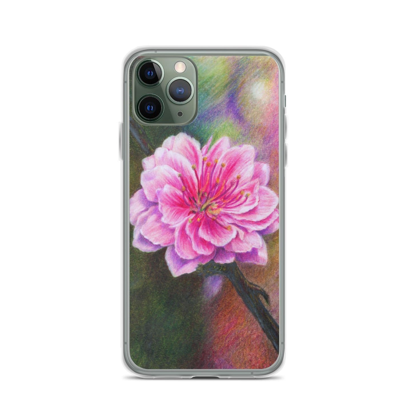 "Cherry Blossom" Dean McKee Original Clear Case for iPhone®