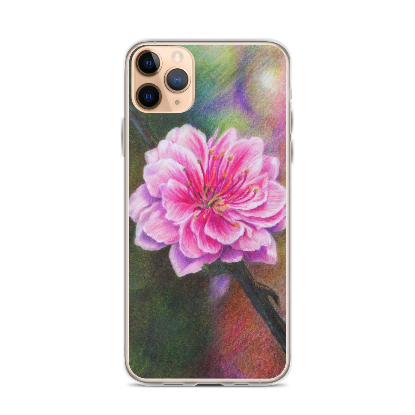 "Cherry Blossom" Dean McKee original Clear Case for iPhone®