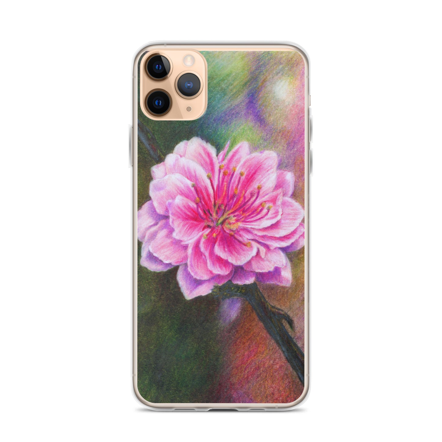 "Cherry Blossom" Dean McKee Original Clear Case for iPhone®