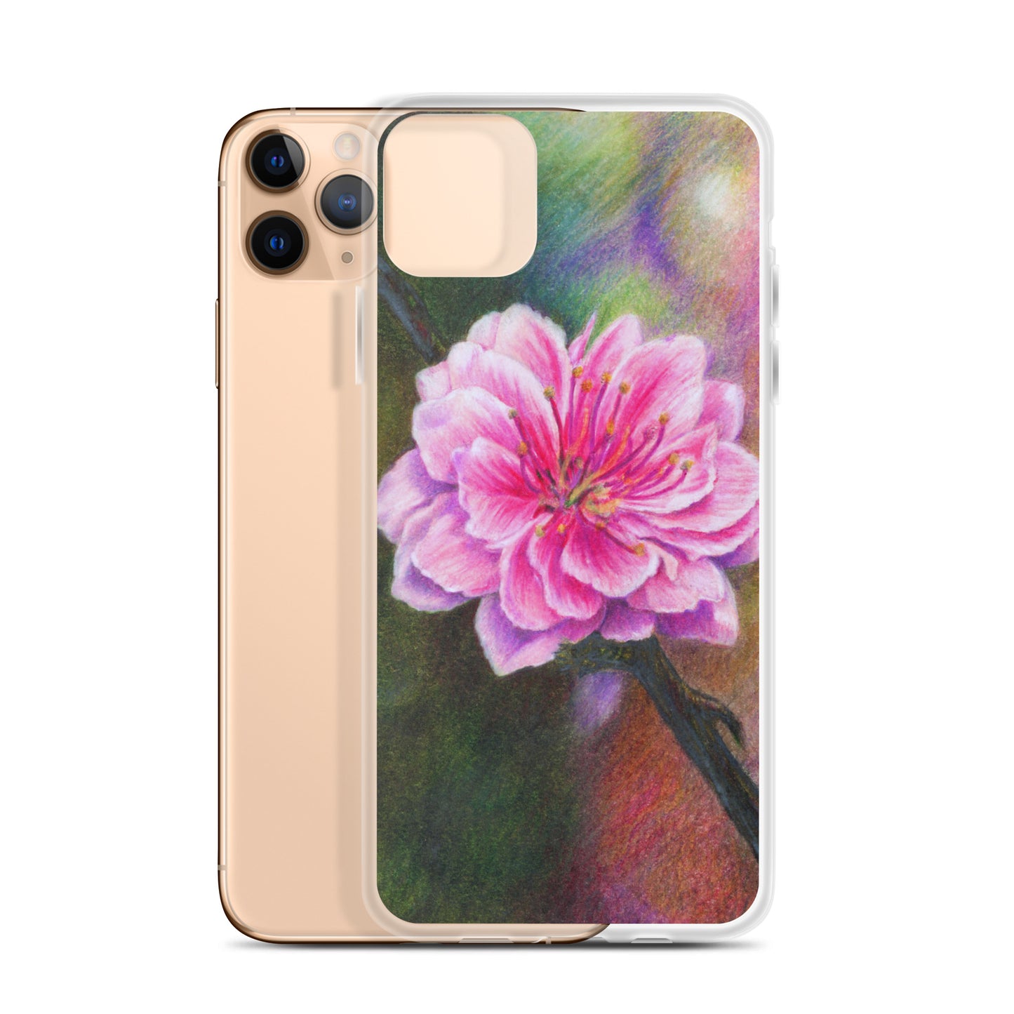 "Cherry Blossom" Dean McKee original Clear Case for iPhone®