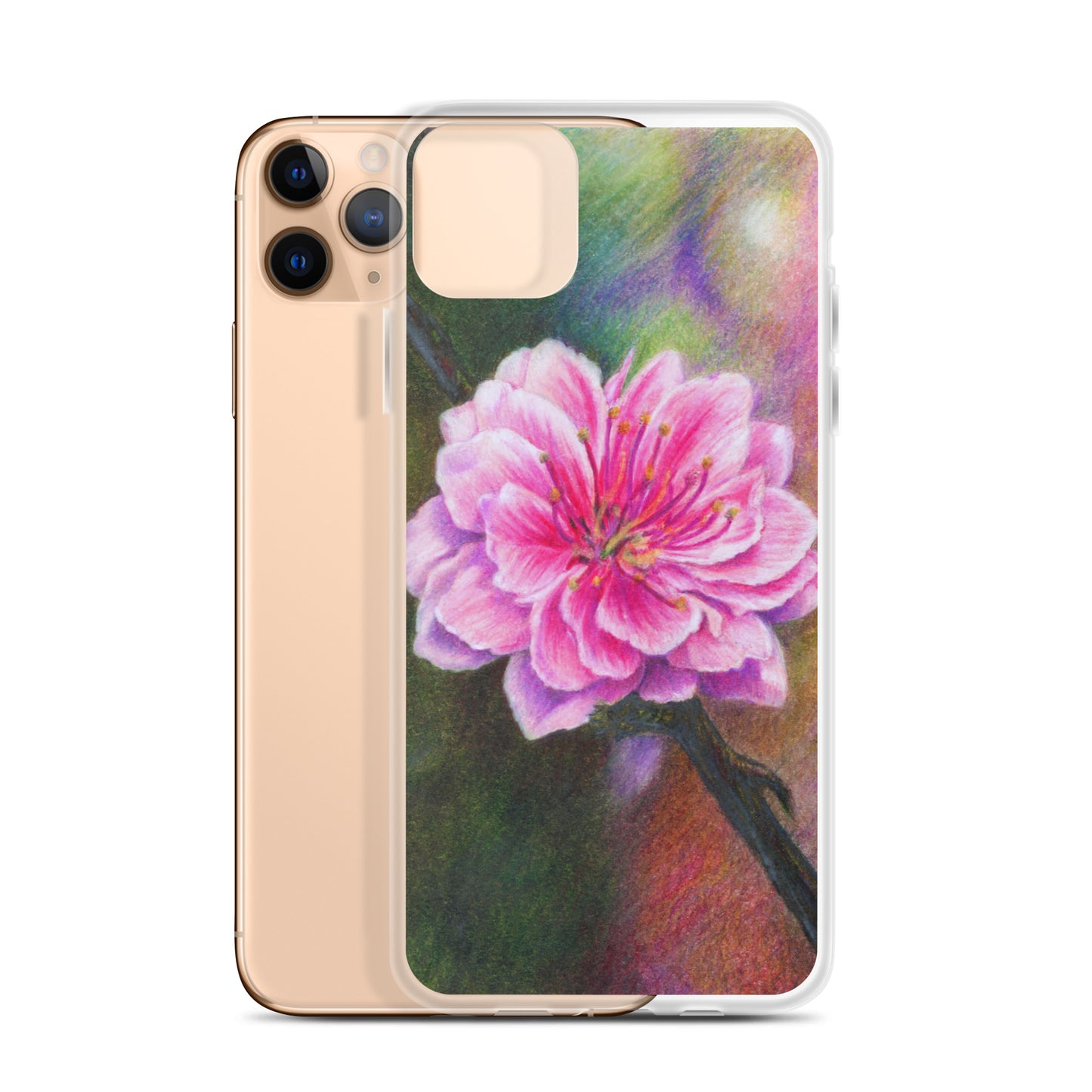 "Cherry Blossom" Dean McKee Original Clear Case for iPhone®