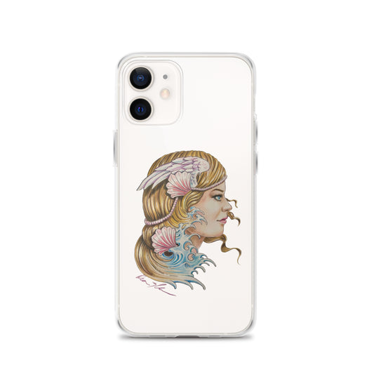 "Aphrodite" Dean McKee Original Clear Case for iPhone®