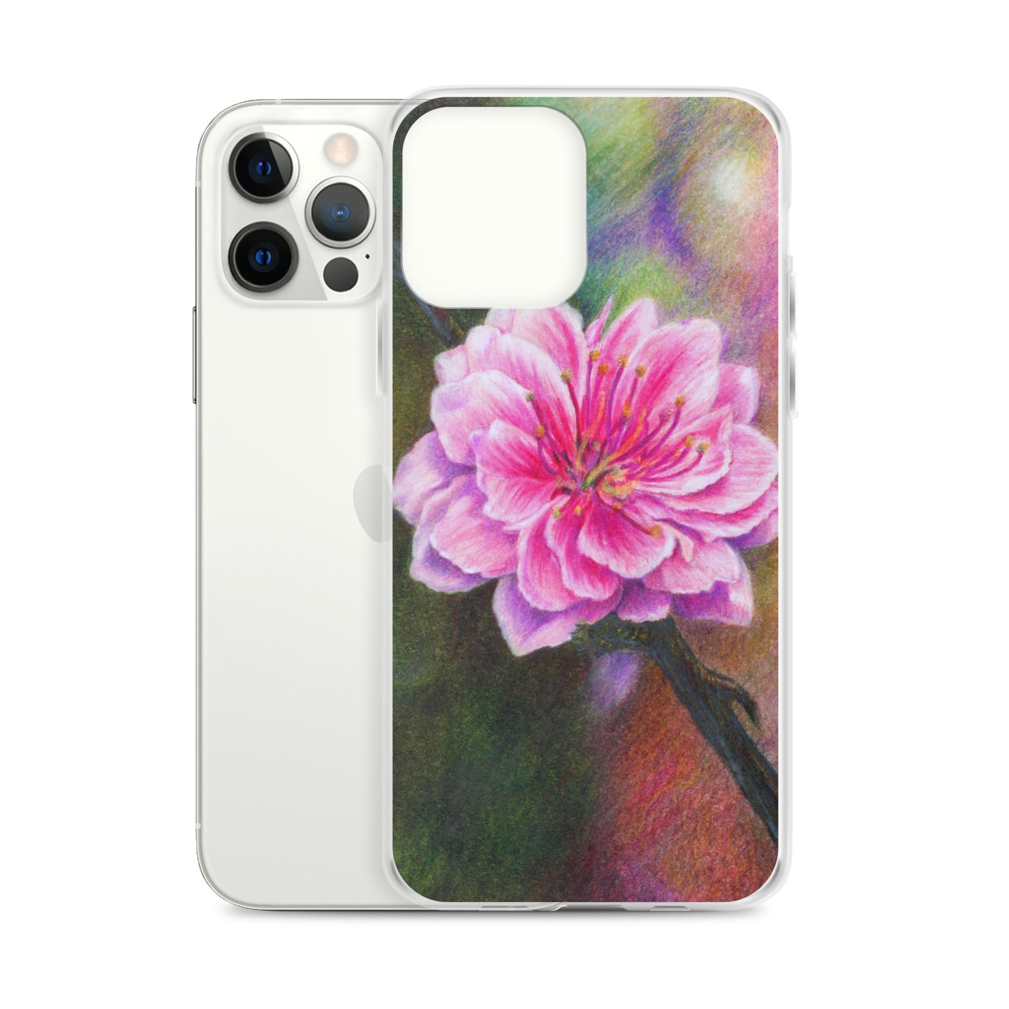 "Cherry Blossom" Dean McKee original Clear Case for iPhone®