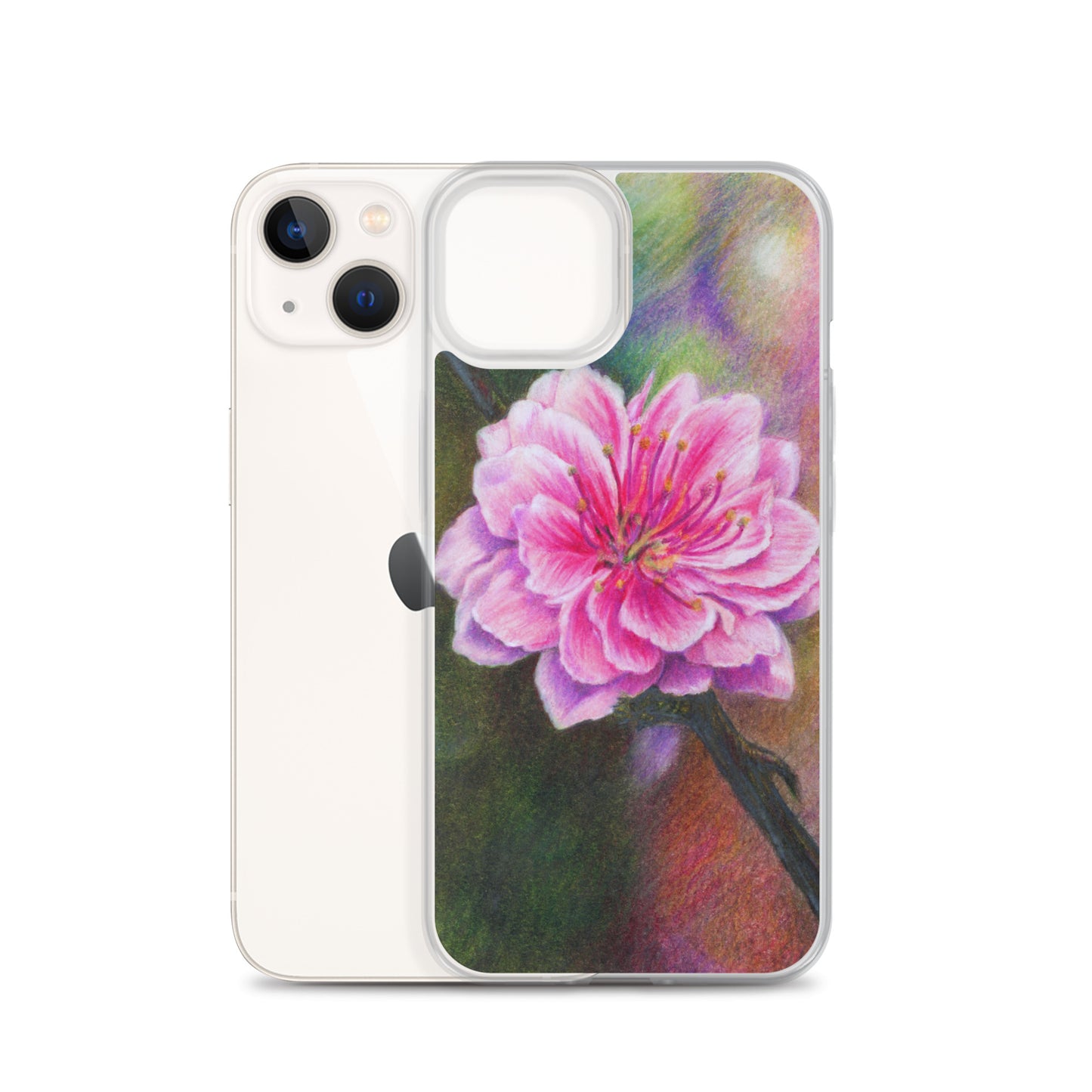 "Cherry Blossom" Dean McKee original Clear Case for iPhone®