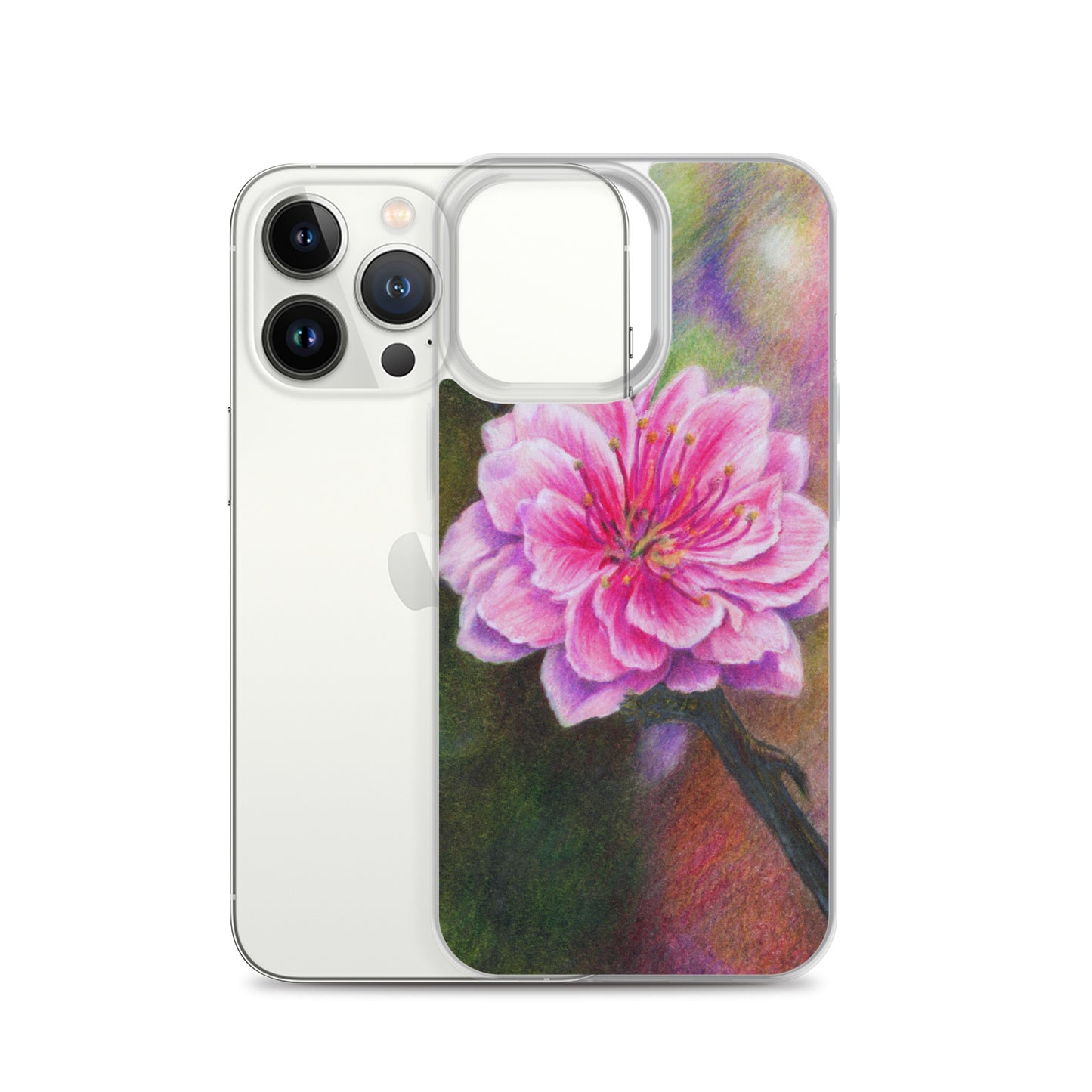 "Cherry Blossom" Dean McKee original Clear Case for iPhone®