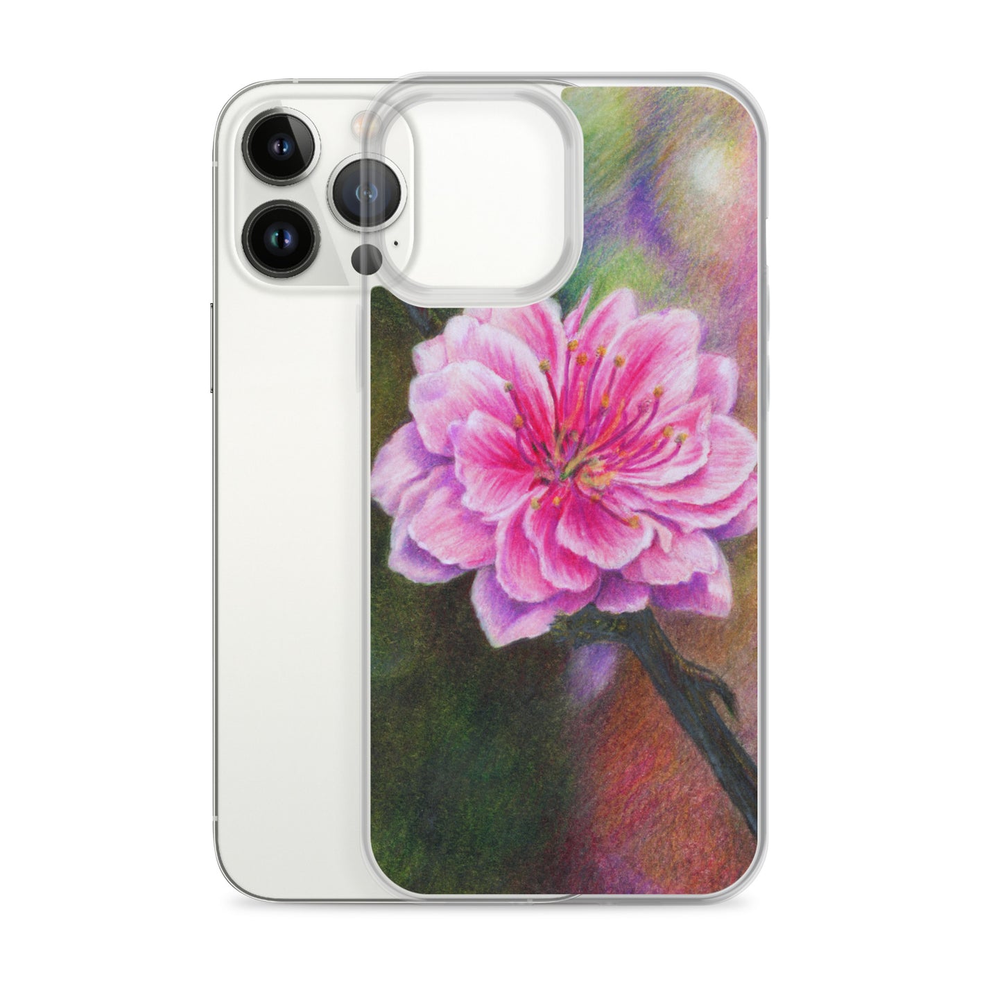 "Cherry Blossom" Dean McKee original Clear Case for iPhone®