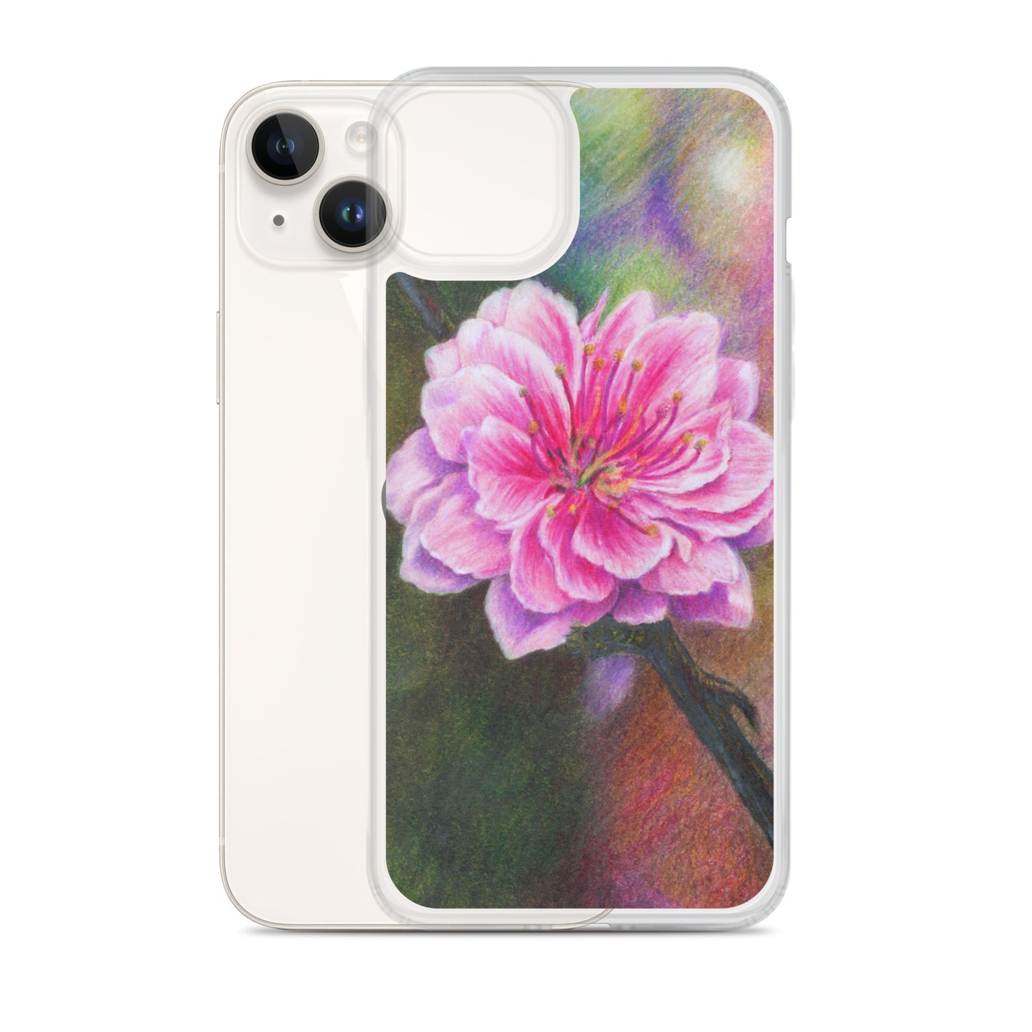 "Cherry Blossom" Dean McKee original Clear Case for iPhone®