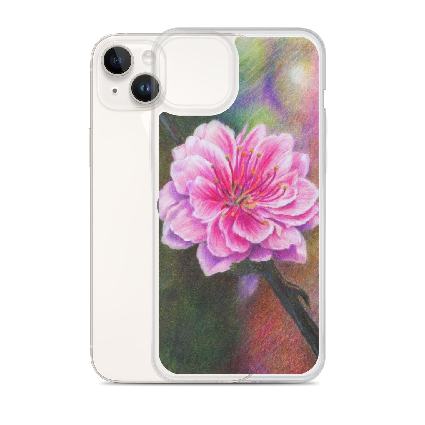 "Cherry Blossom" Dean McKee Original Clear Case for iPhone®