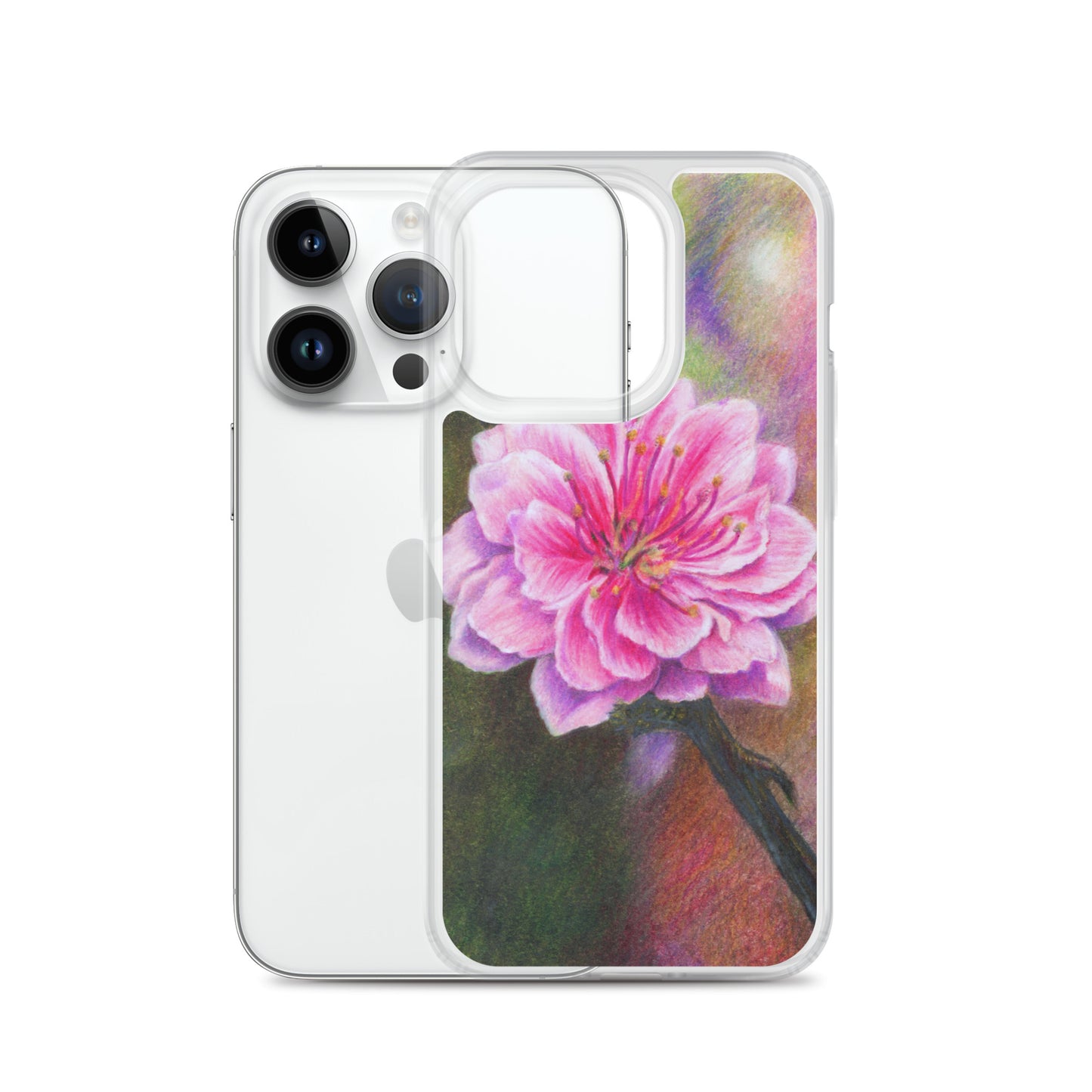 "Cherry Blossom" Dean McKee Original Clear Case for iPhone®