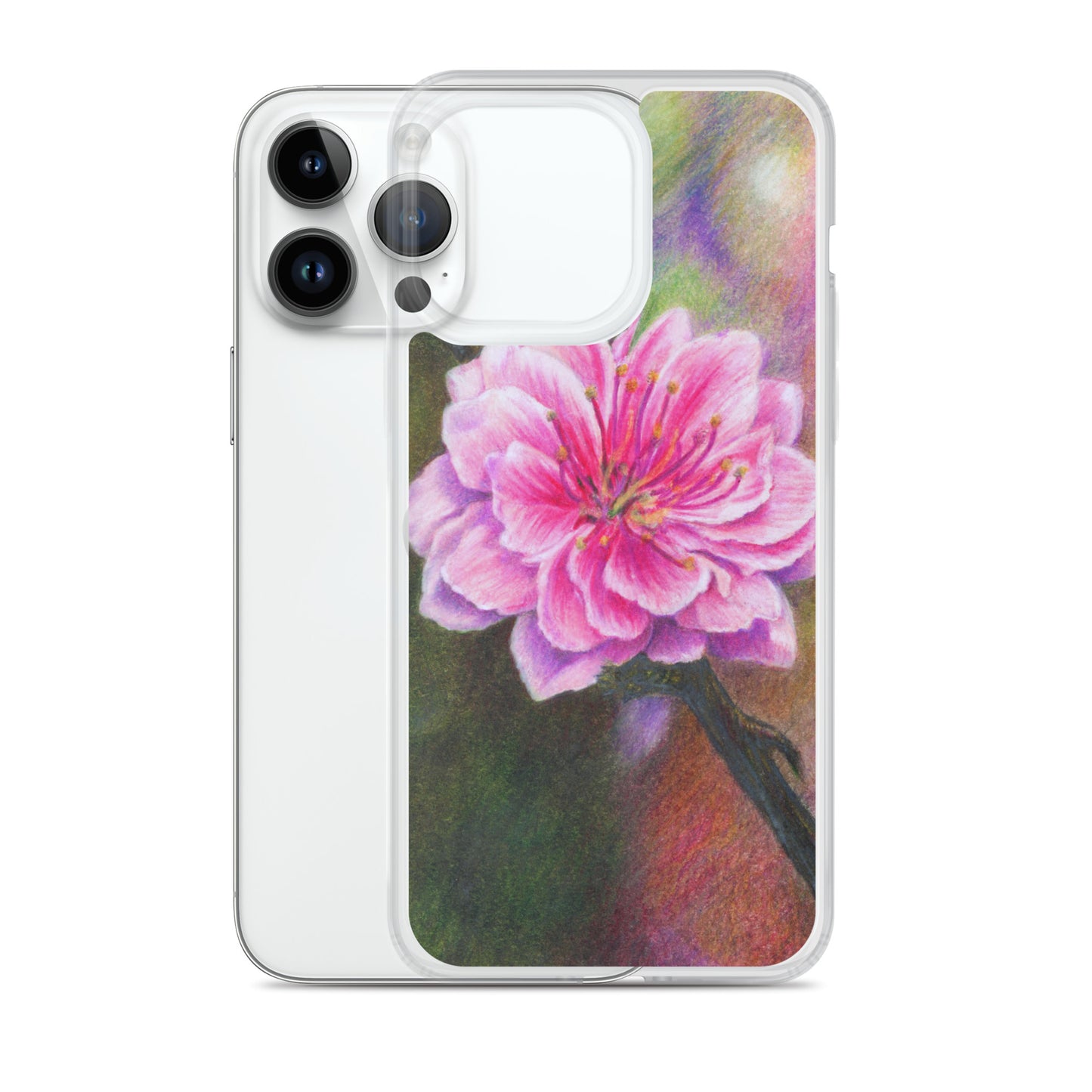 "Cherry Blossom" Dean McKee original Clear Case for iPhone®