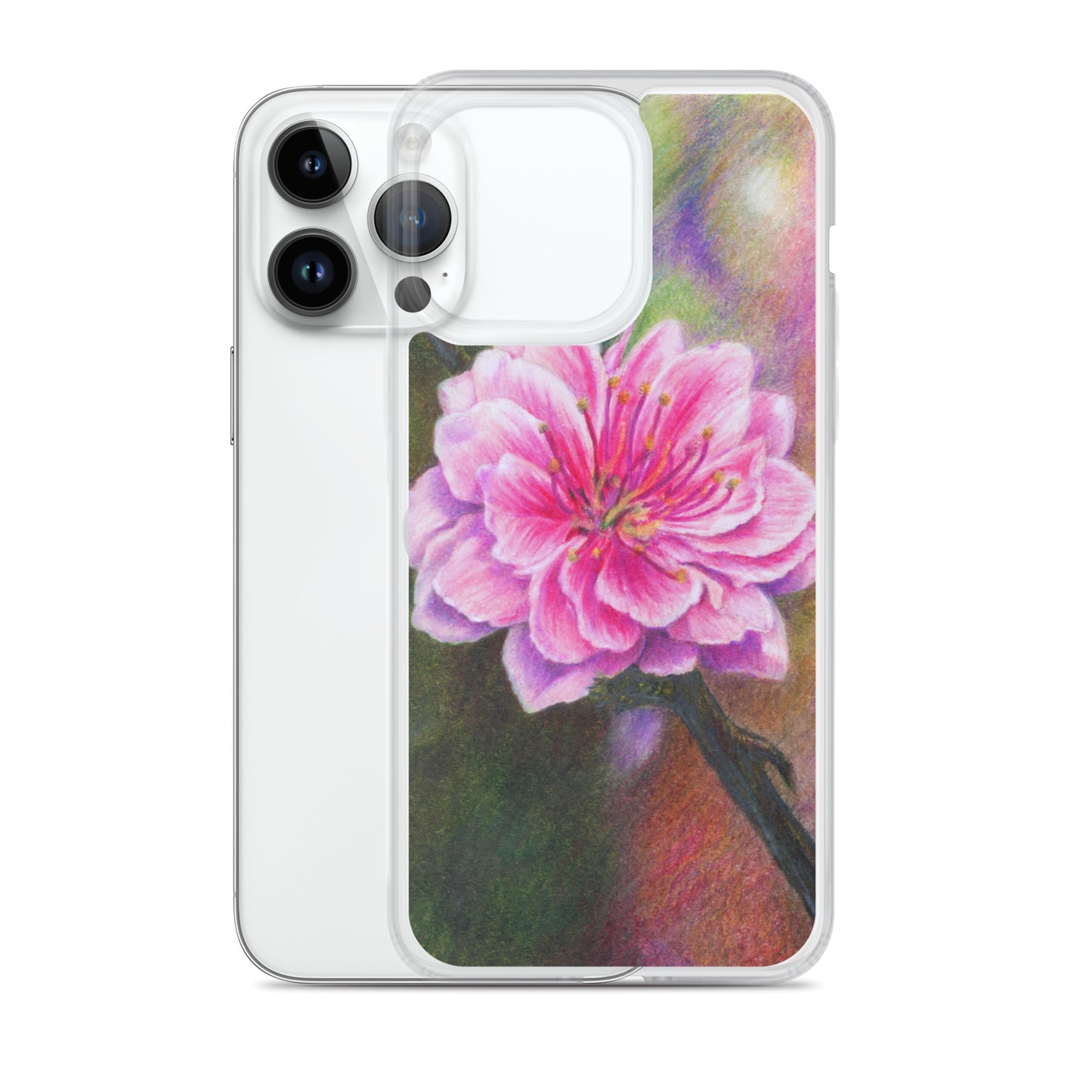 "Cherry Blossom" Dean McKee Original Clear Case for iPhone®