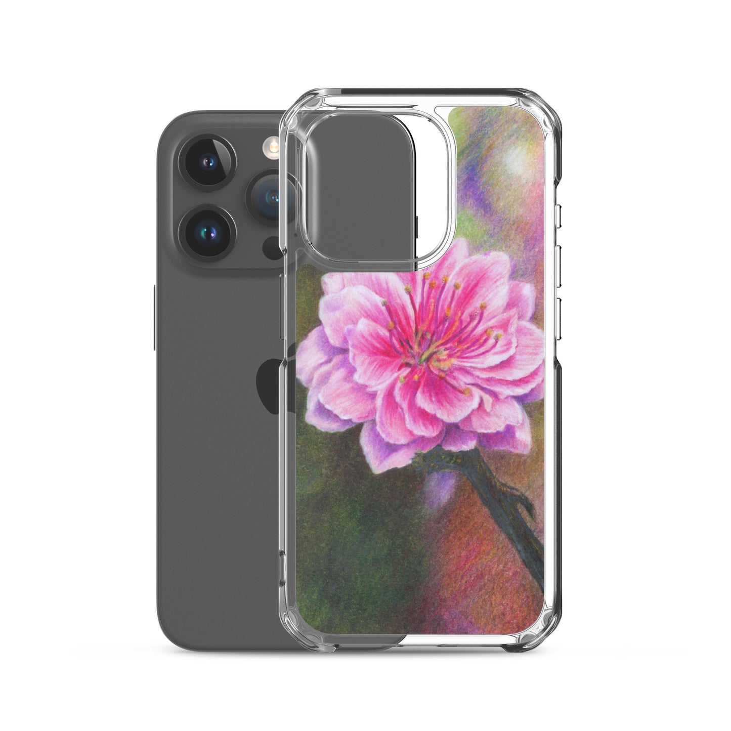 "Cherry Blossom" Dean McKee original Clear Case for iPhone®