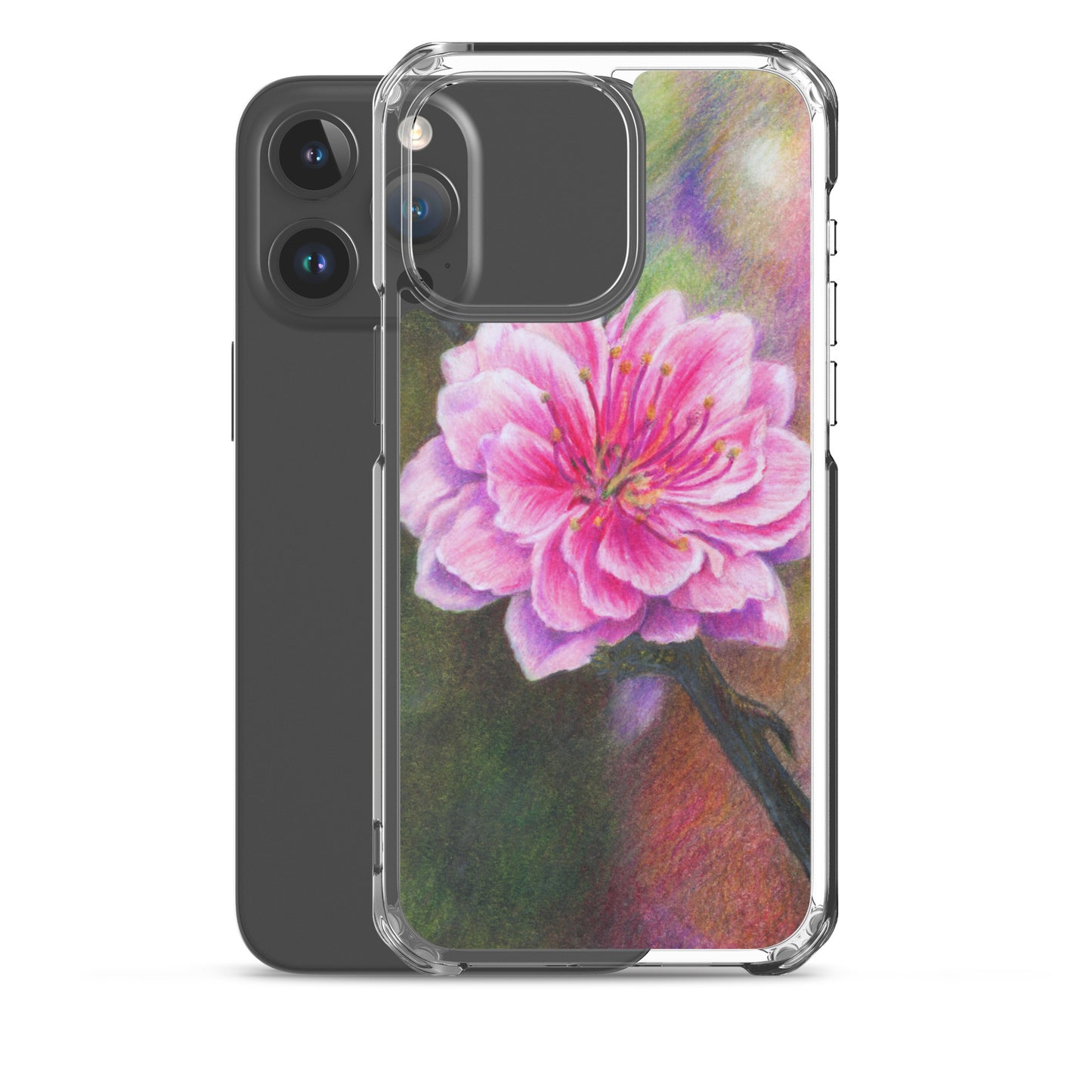 "Cherry Blossom" Dean McKee original Clear Case for iPhone®