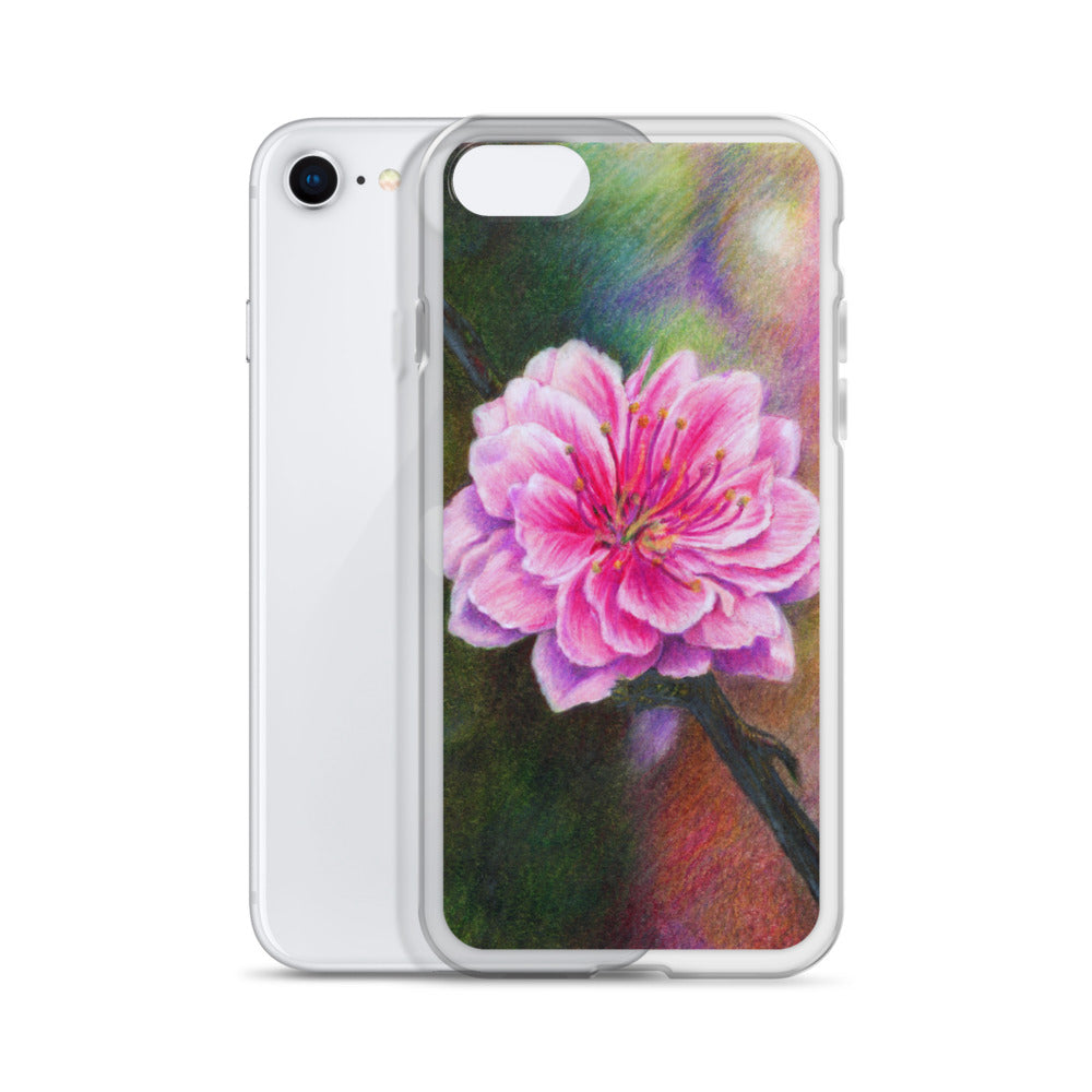 "Cherry Blossom" Dean McKee Original Clear Case for iPhone®