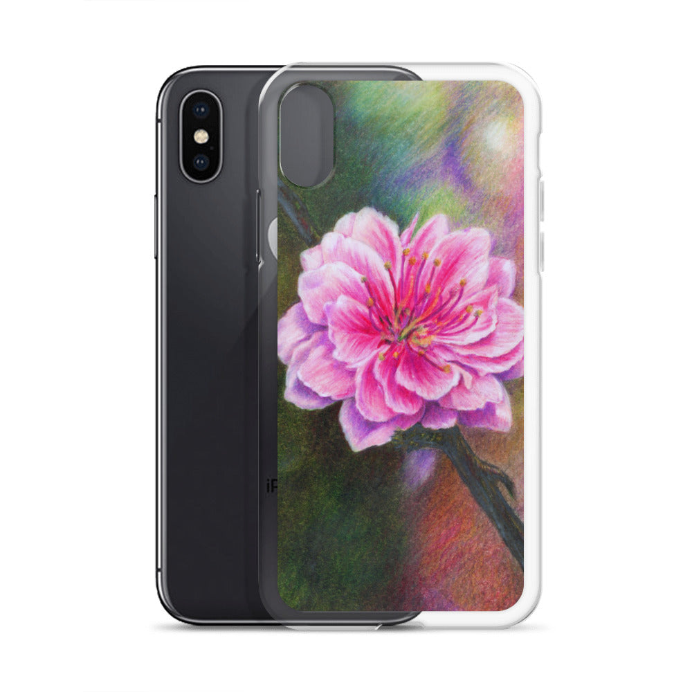 "Cherry Blossom" Dean McKee original Clear Case for iPhone®