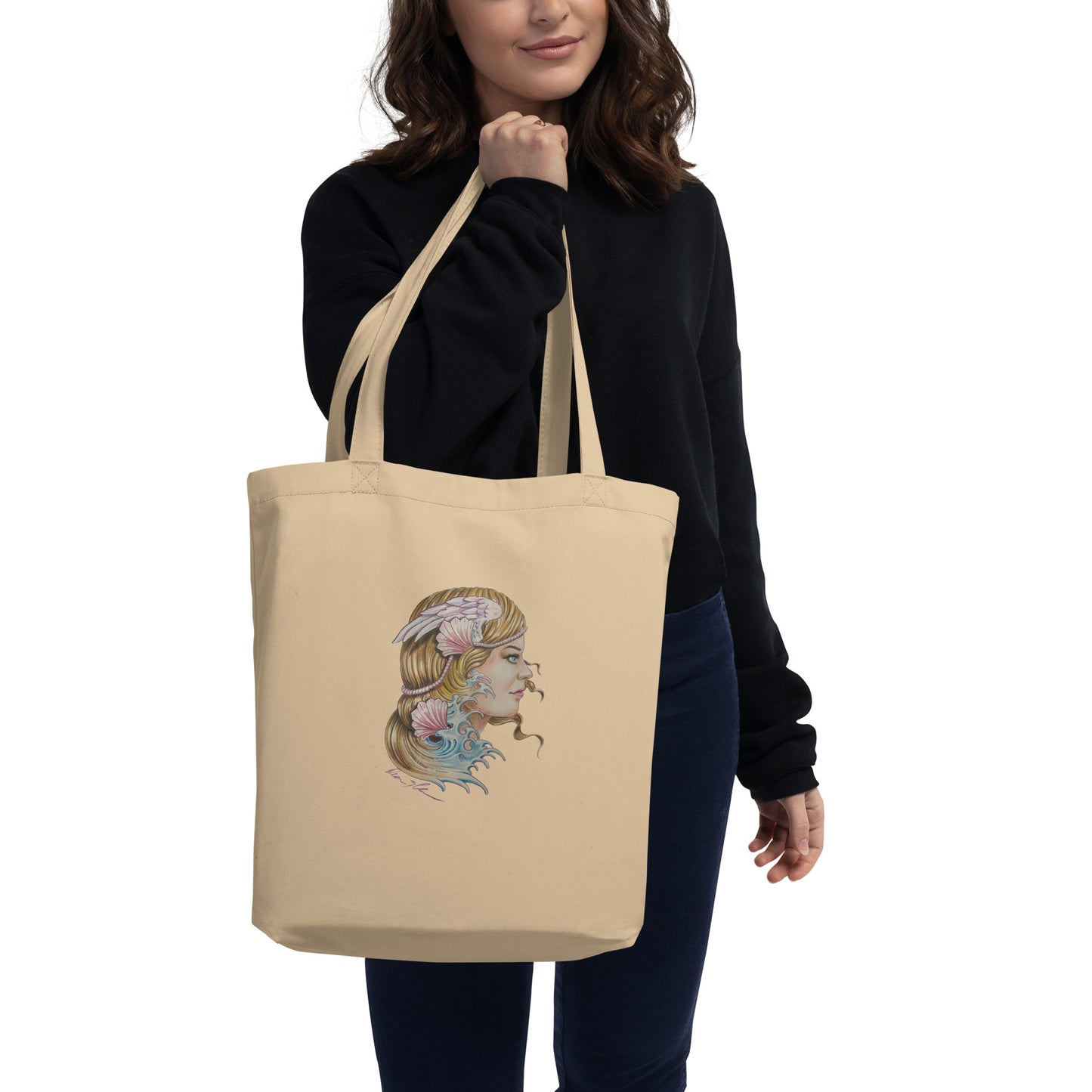 "Aphrodite" Dean McKee Original Eco Tote Bag