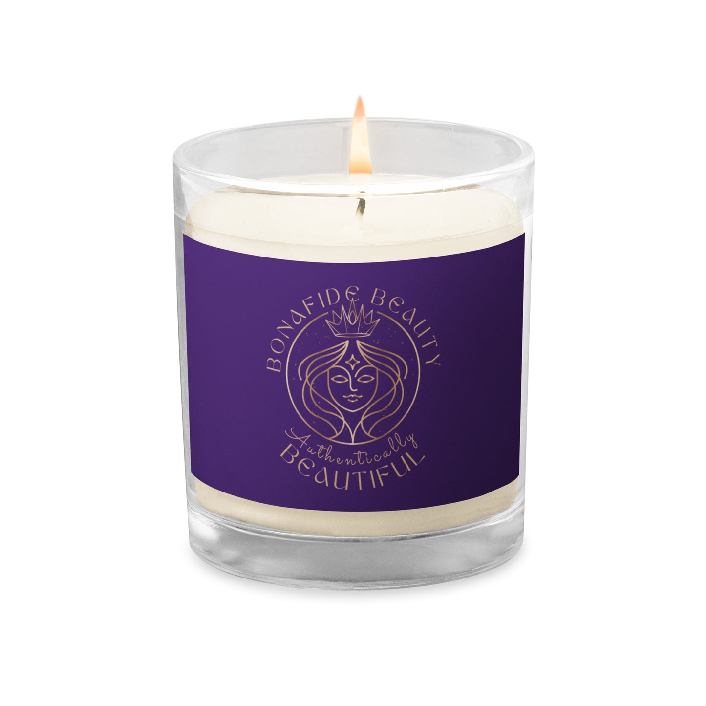 Bonafide Beauty Glass Soy Wax Candle