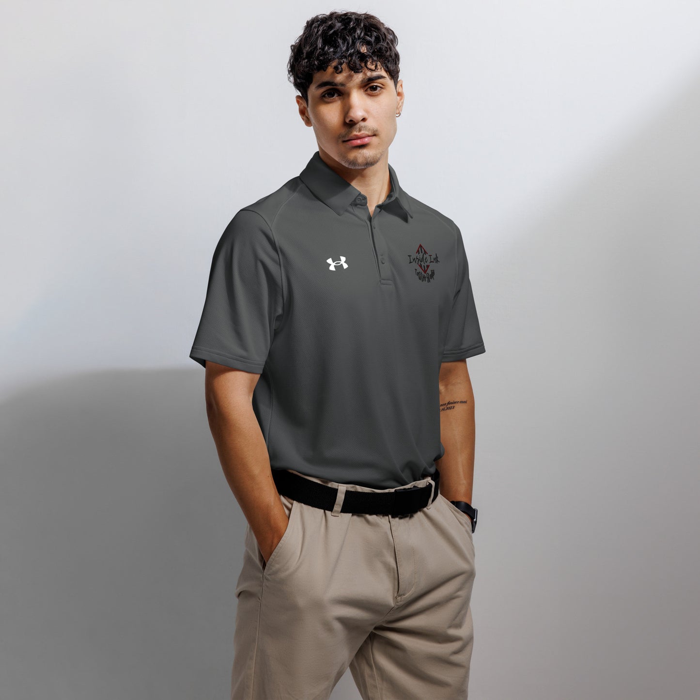 Inside Ink Wild Logo Under Armour® men's polo