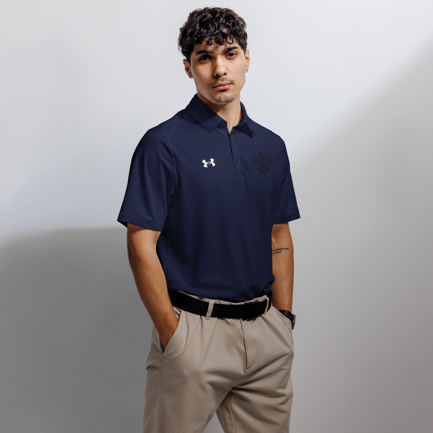 Inside Ink Wild Logo Under Armour® men's polo