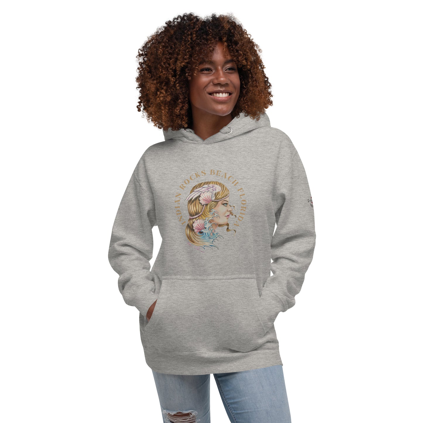 "Aphrodite" Indian Rocks Beach Dean McKee Original Unisex Hoodie