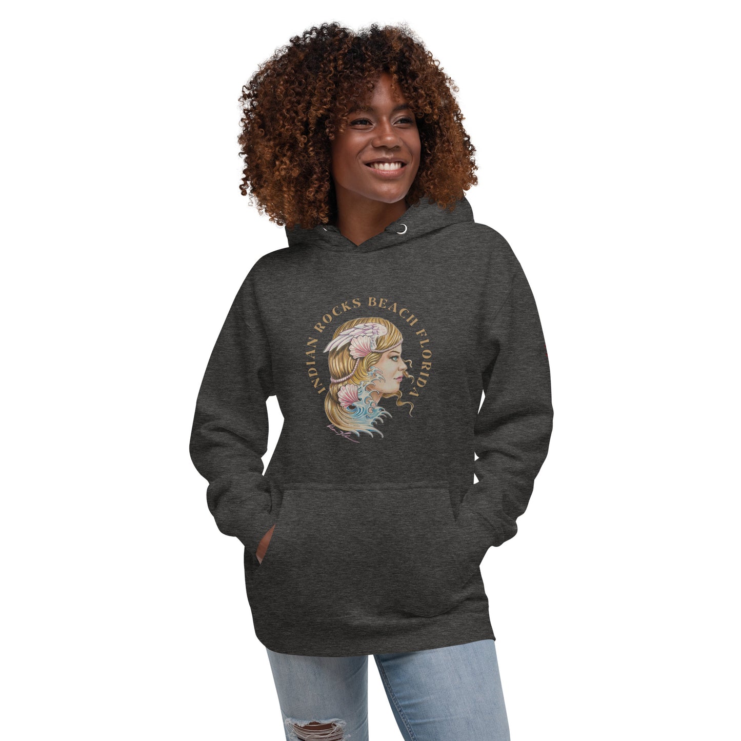 "Aphrodite" Indian Rocks Beach Dean McKee Original Unisex Hoodie