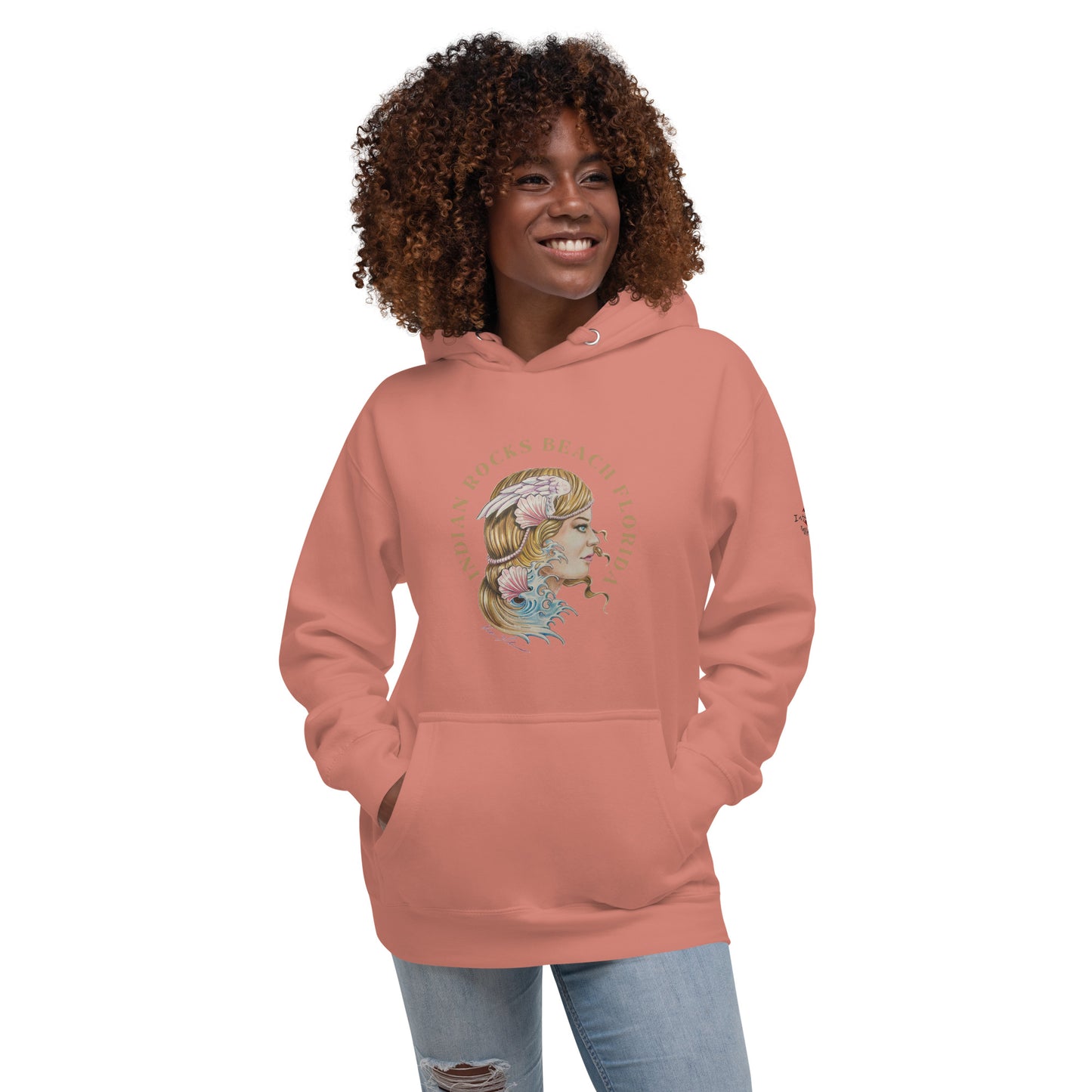 "Aphrodite" Indian Rocks Beach Dean McKee Original Unisex Hoodie