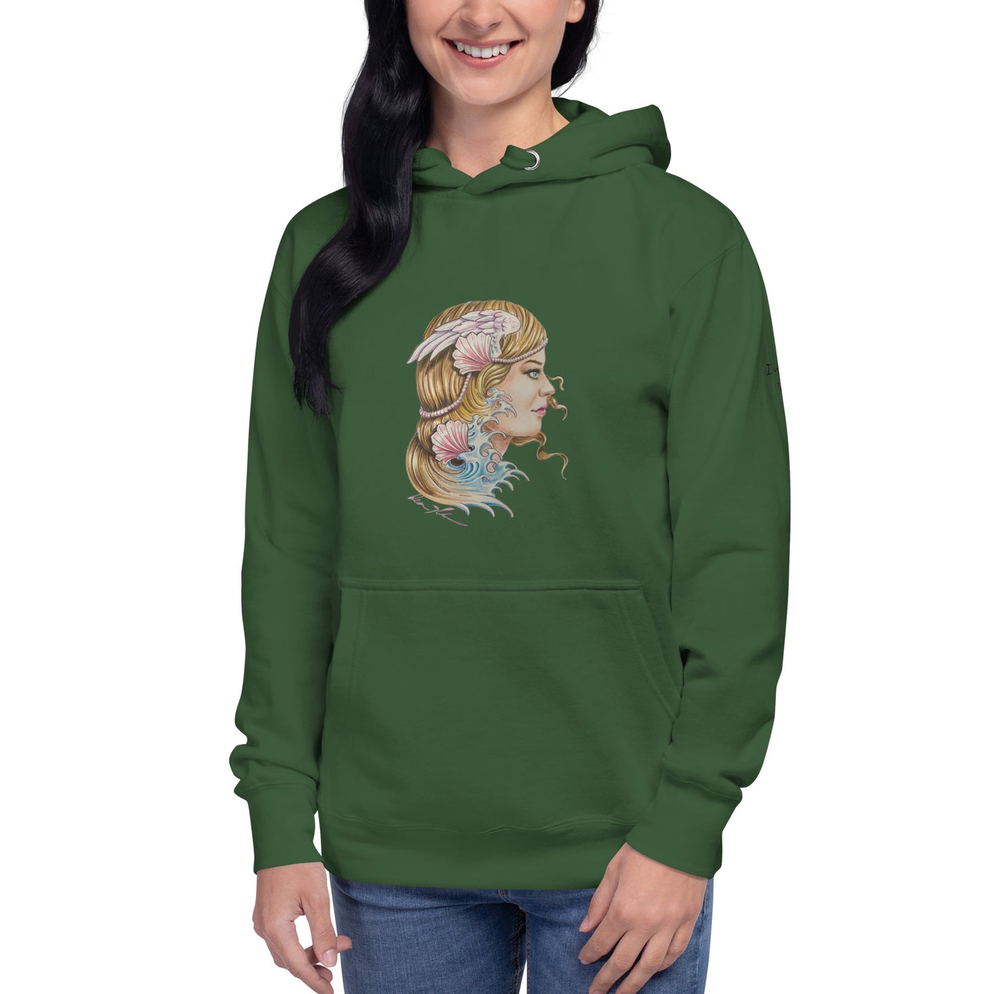 "Aphrodite" Dean McKee Original Unisex Hoodie