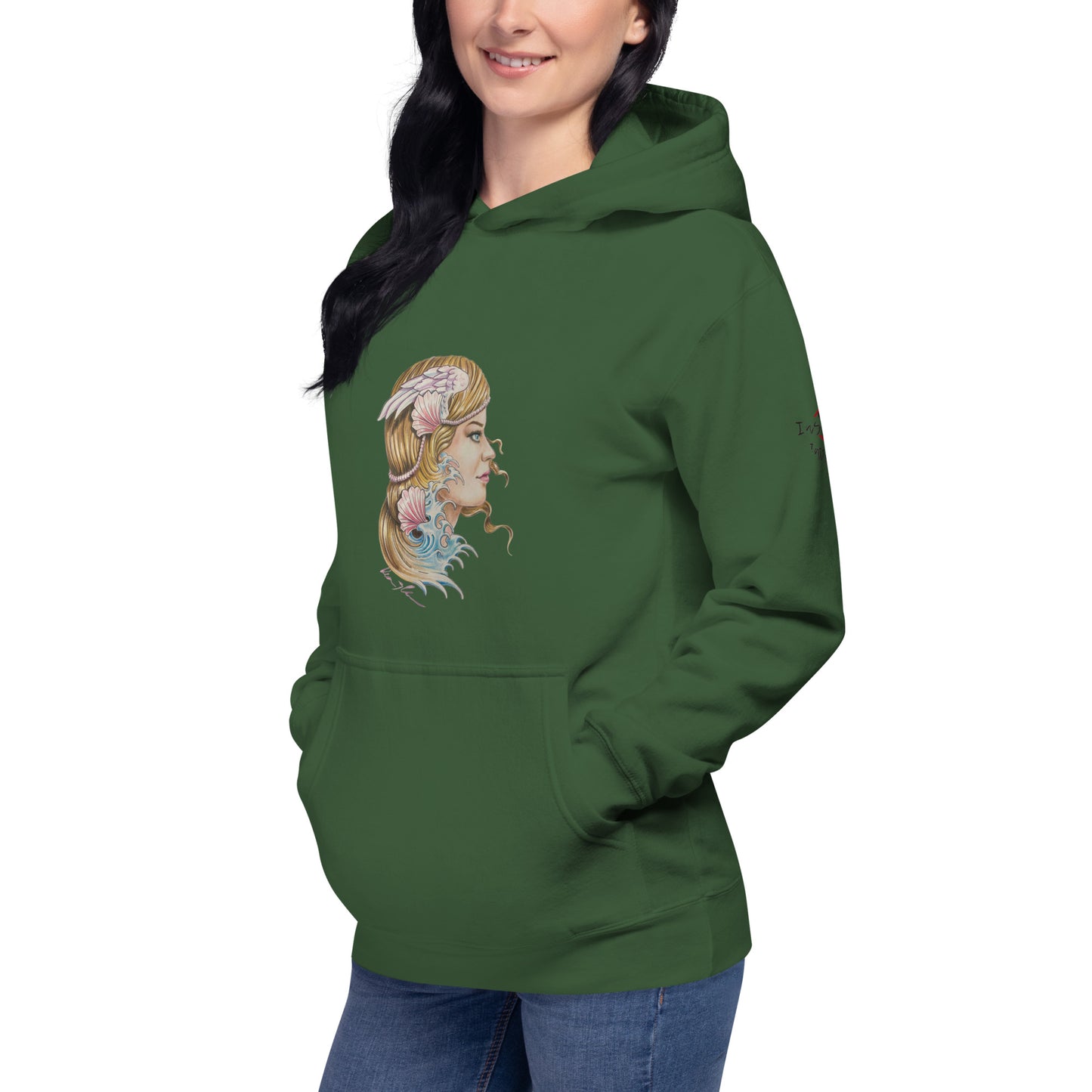 "Aphrodite" Dean McKee Original Unisex Hoodie