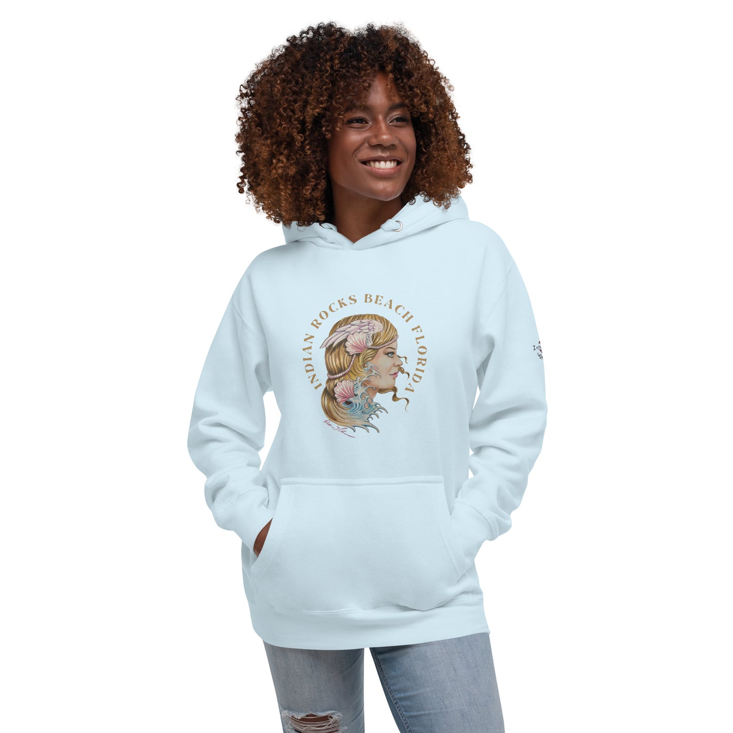 "Aphrodite" Indian Rocks Beach Dean McKee Original Unisex Hoodie