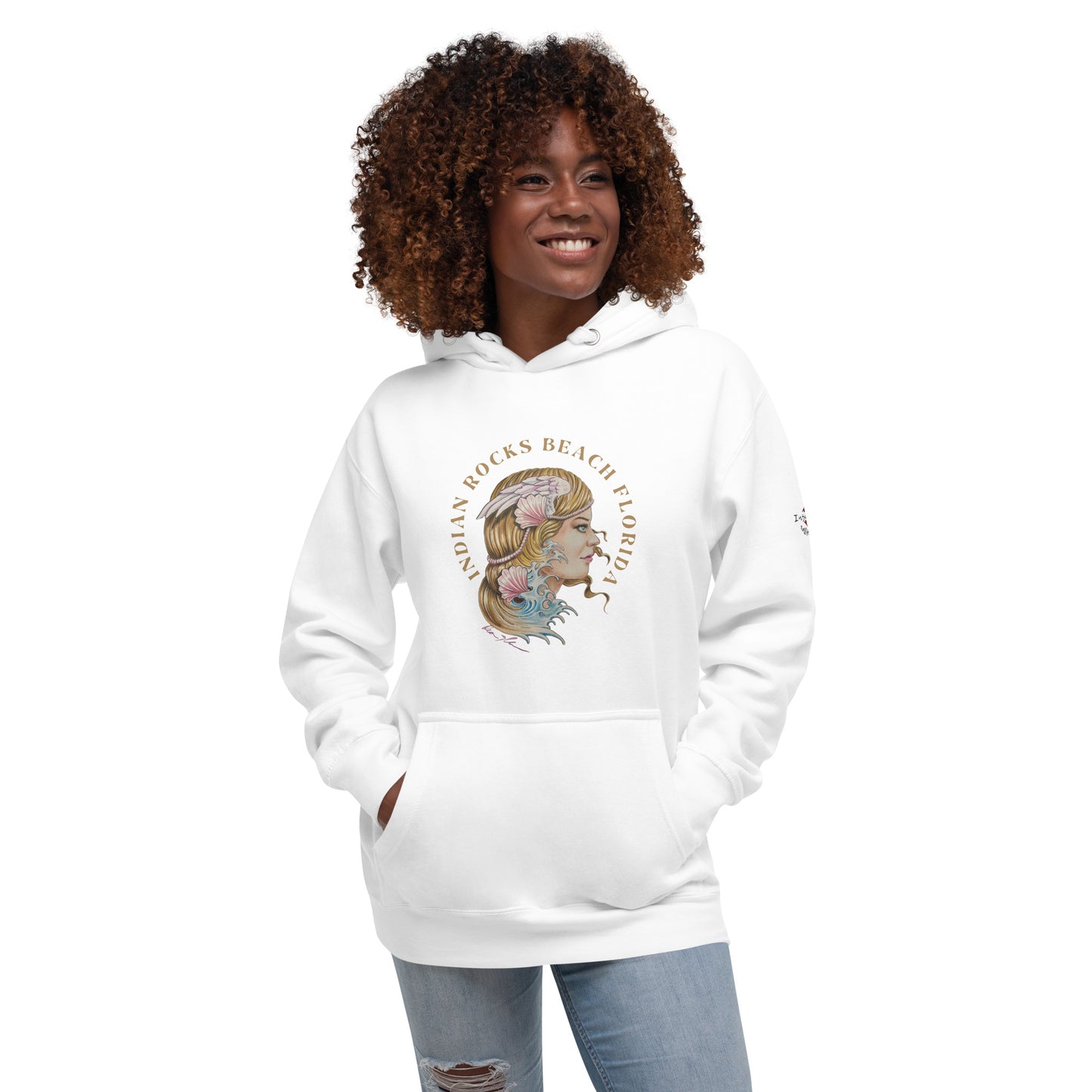 "Aphrodite" Indian Rocks Beach Dean McKee Original Unisex Hoodie