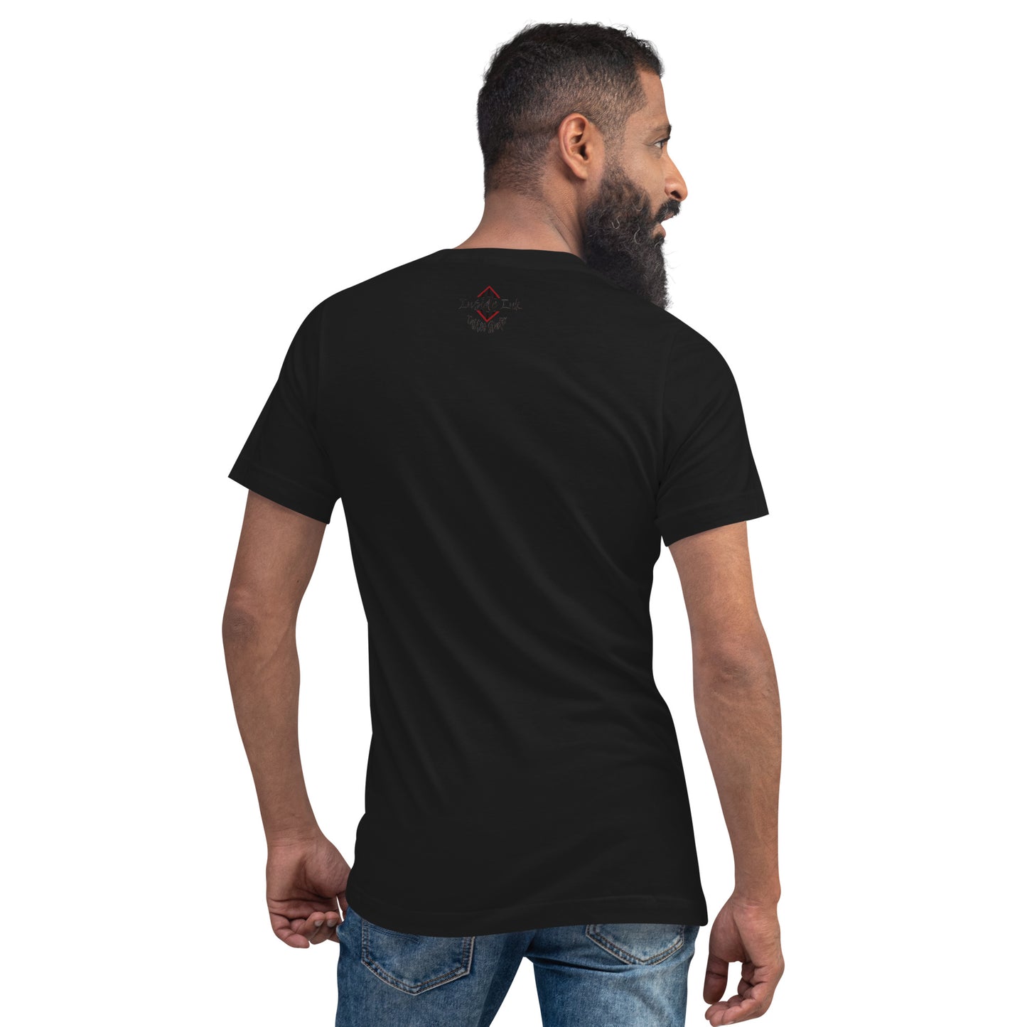 "Be Good or Be Good at It" Dean McKee Original Unisex Short Sleeve V-Neck T-Shirt