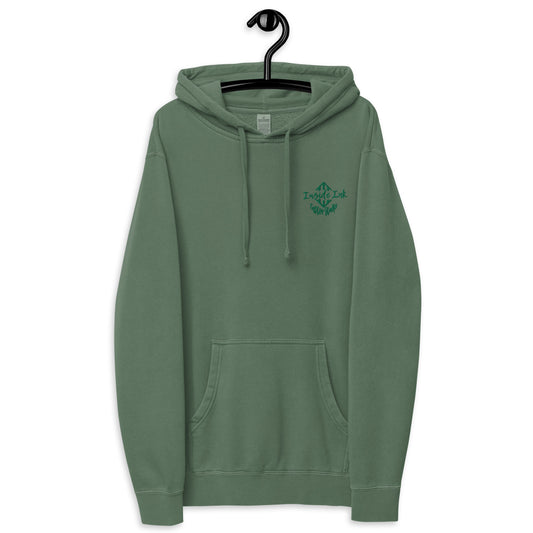 Inside Ink Wild Logo Unisex pigment-dyed hoodie Left Chest